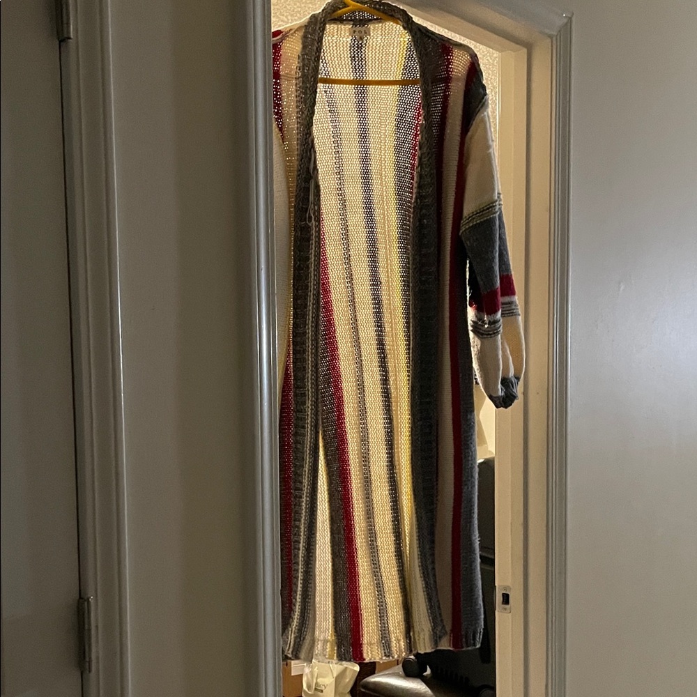 POL Multicolor Striped Cardigan